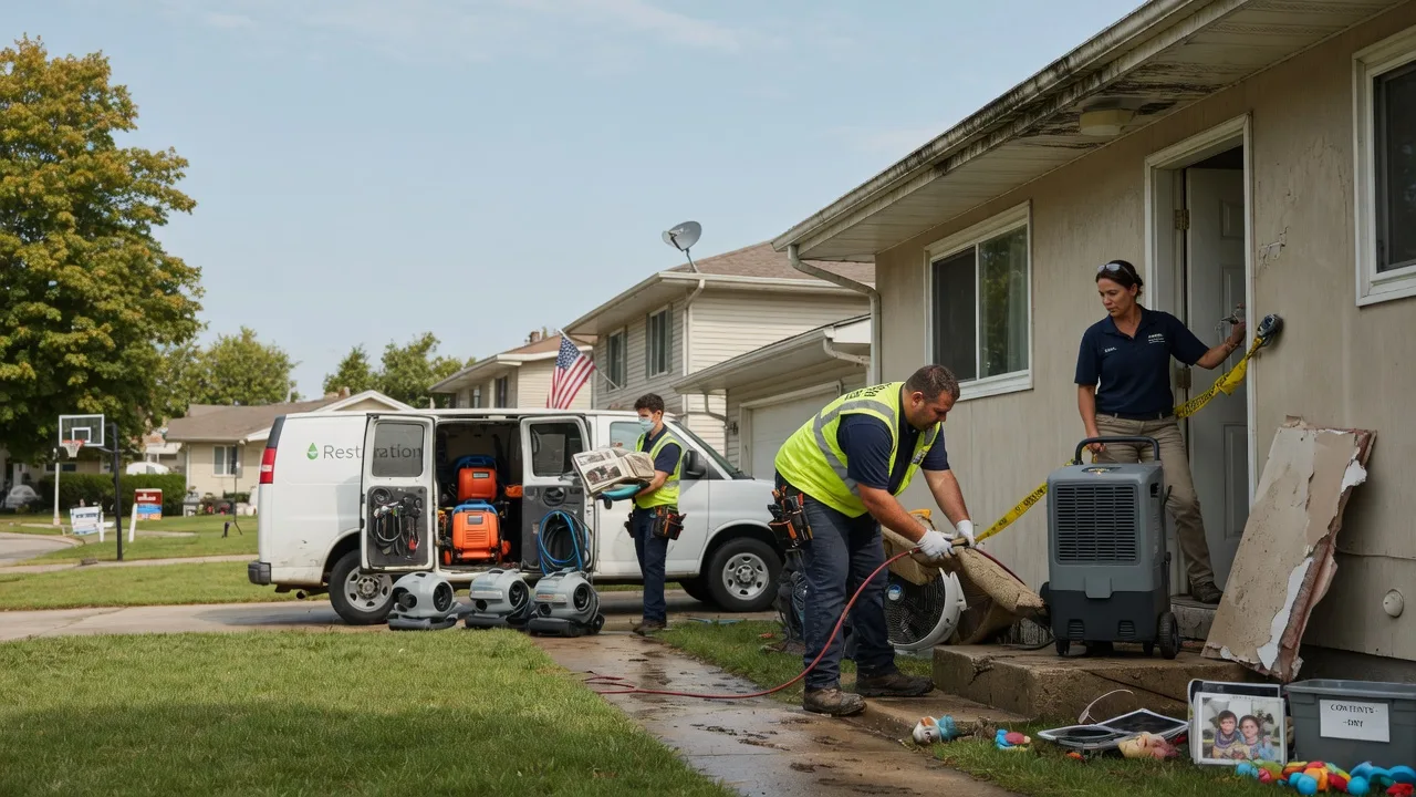 Water Damage Restoration in Greenville, IL near me